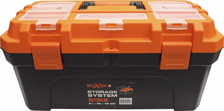 Boxer® cassetta degli attrezzi da 20" con contenitore nel coperchio 50,7 x 25,4 x 25,9 cm