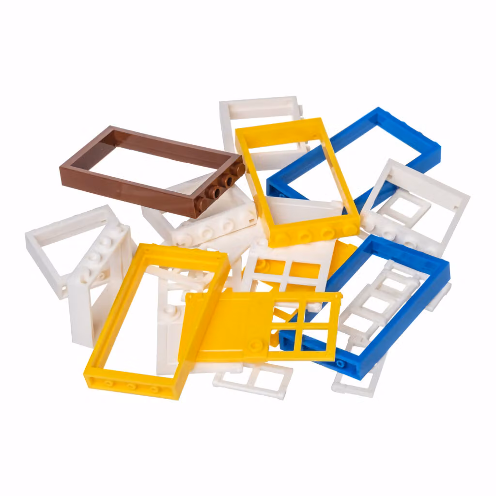 L-W Toys Set creativo finestre e porte colorate