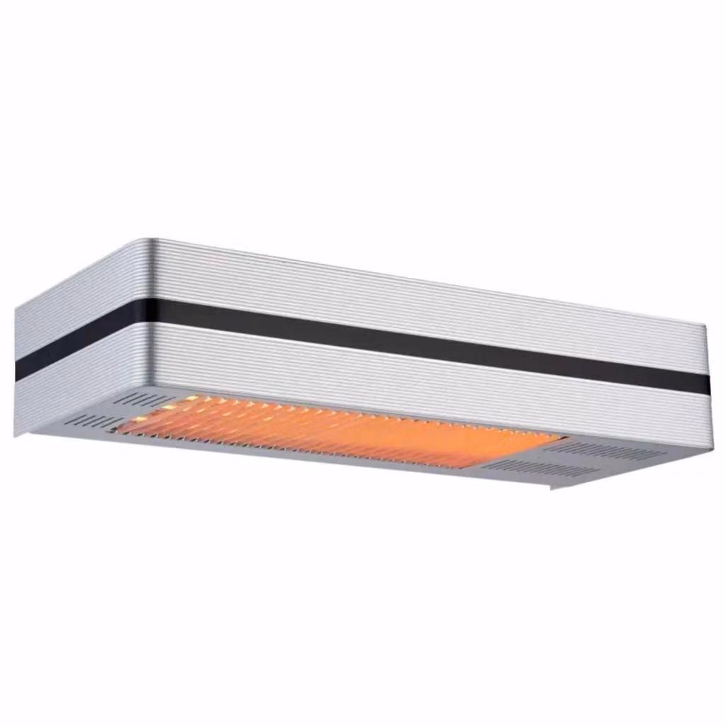 Riscaldatore a infrarossi da esterno SINED CALDO-I-BOX in alluminio e acciaio, colore silver – 2