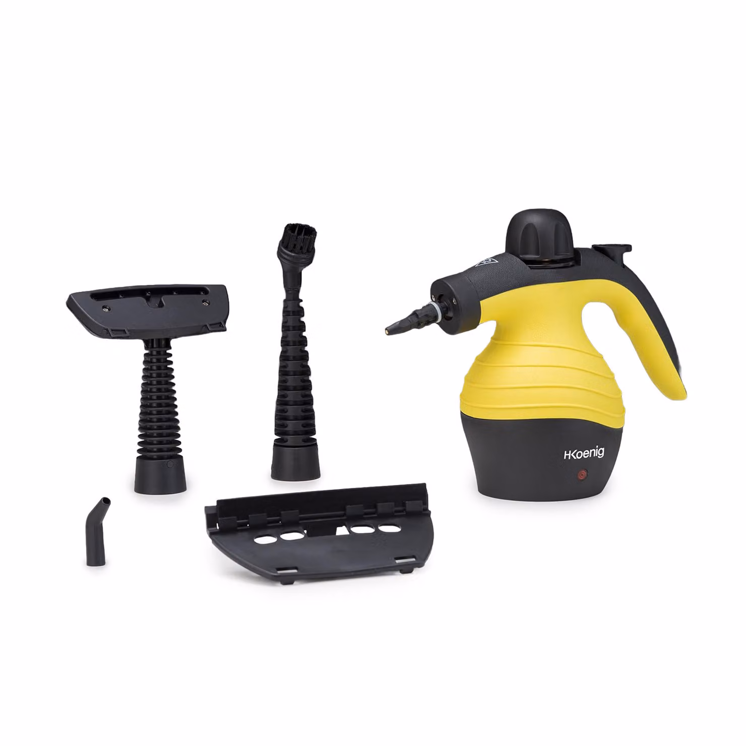 Pulitore a vapore portatile H.Koenig giallo e nero, potenza 1000 W, pressione 4 bar, serbatoio 0,25 l – 2