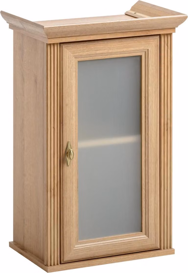 Wandschrank Hängeschrank Ablageschrank Küche Bad Vollholz Möbel Echtholz Regal