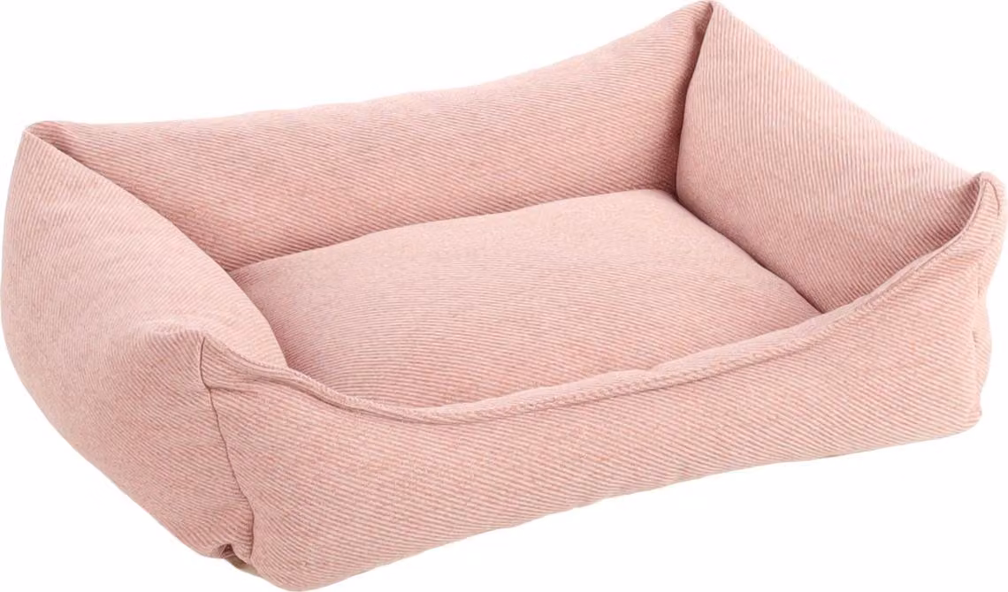 Lettino per cani Flamingo Baldar rettangolare rosa, dimensioni: 65 x 50 x 20 cm
