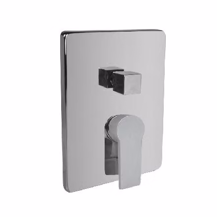 Mereo Dita - Batteria da incasso per 3 elettrodomestici, con corpo, cromata CBE60157DC