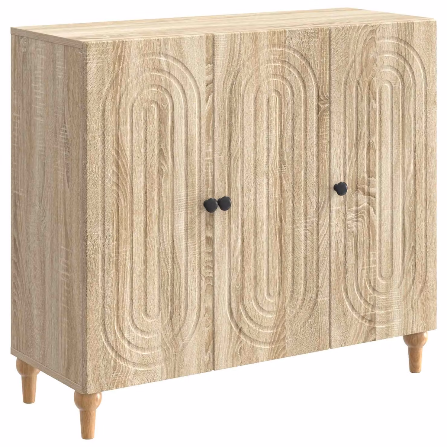 Credenza Rovere Sonoma 89 x 34,5 x 80 cm Legno ingegnerizzato