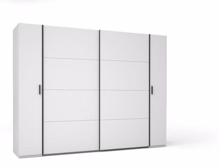 raumhirsch ARMADIO Bianco, Nero, dimensioni 270/208/61
