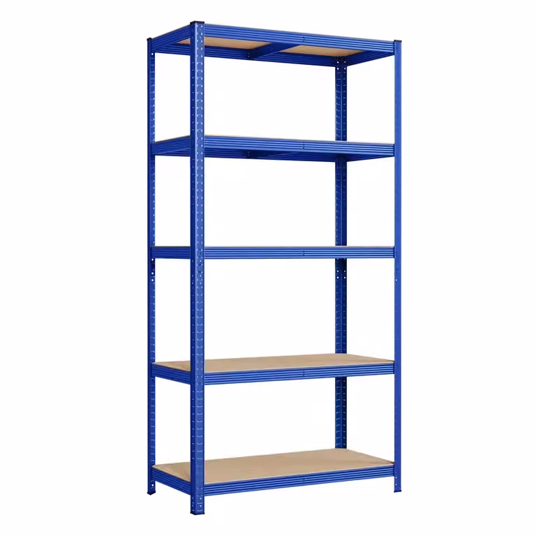Scaffalatura in Acciaio per Utensili Strumenti in Garage Magazzino, Blu / 1