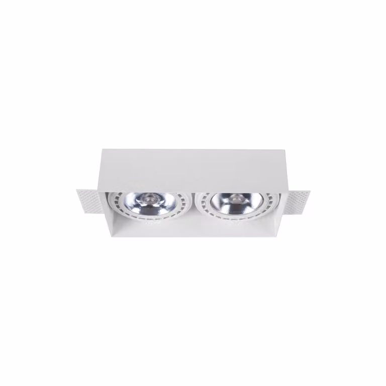 Apparecchio da incasso a LED Nowodvorski DOWNLIGHT bianco, acciaio 9407