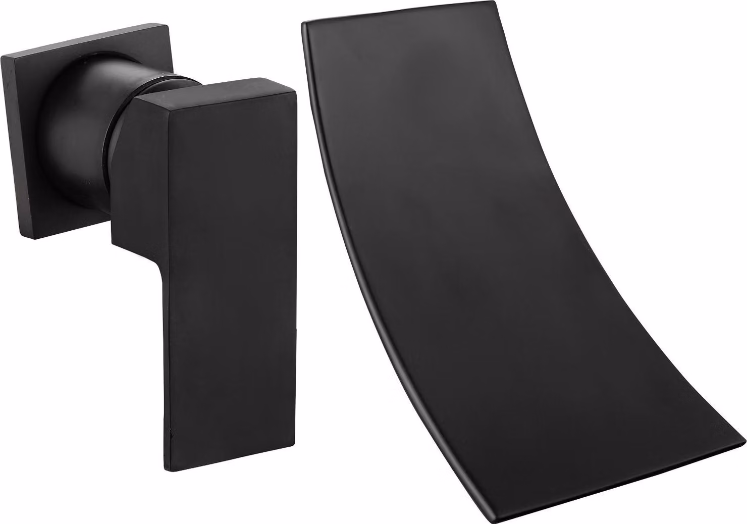 Mexen Celia rubinetto lavabo da incasso, nero - 747415-70
