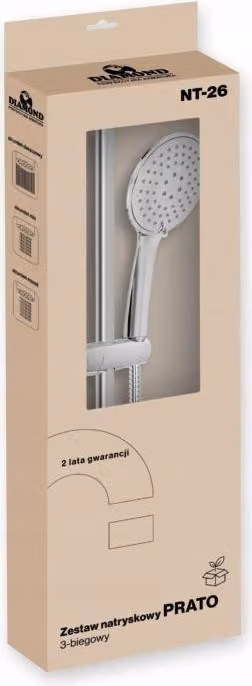 Prato Brauseset 3-Gang Chrom