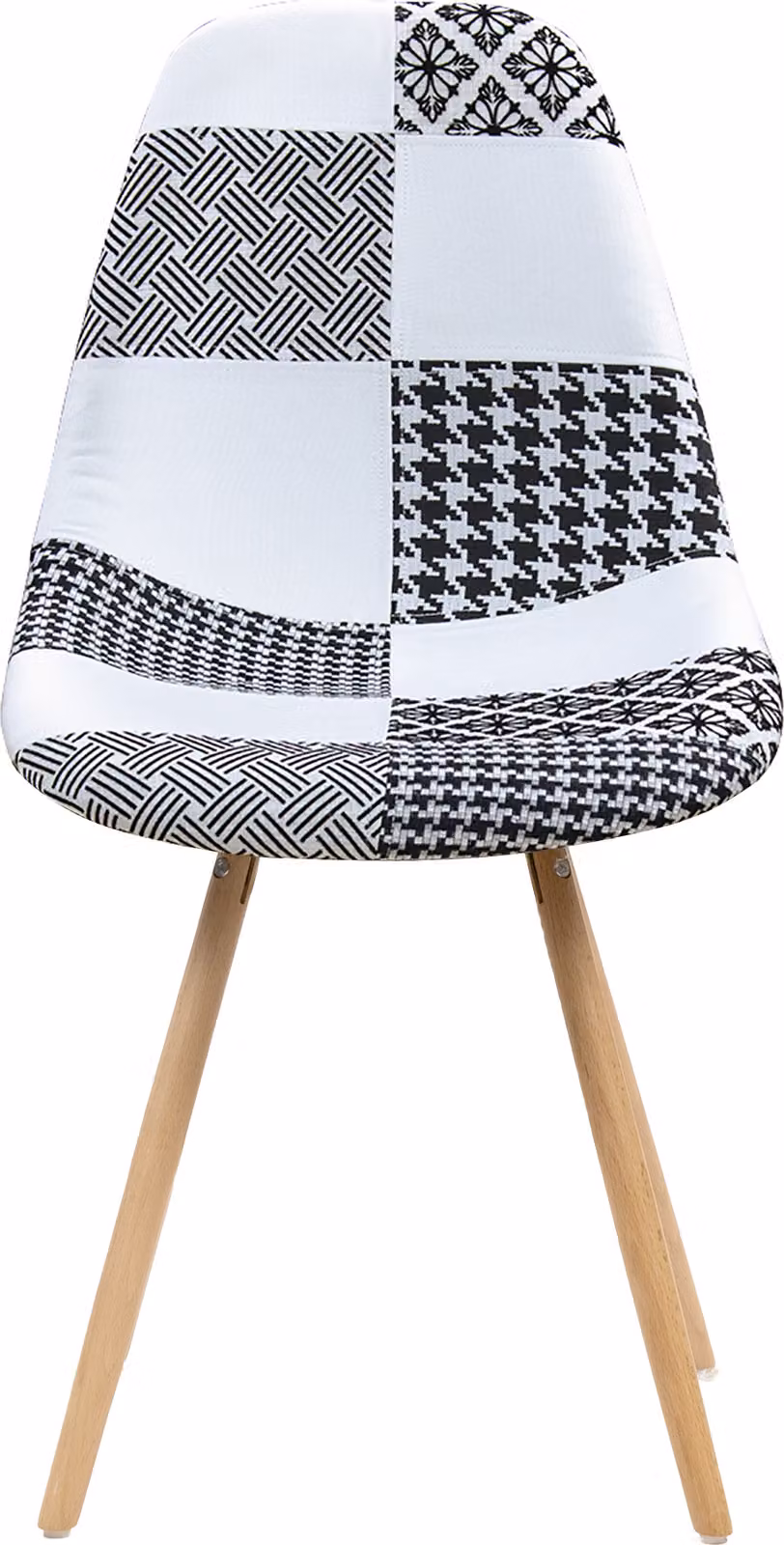 Sedia Postquam Patchwork Eiffel 4-Pack (54X47X80 - Seduta A Terra 47 Cm)
