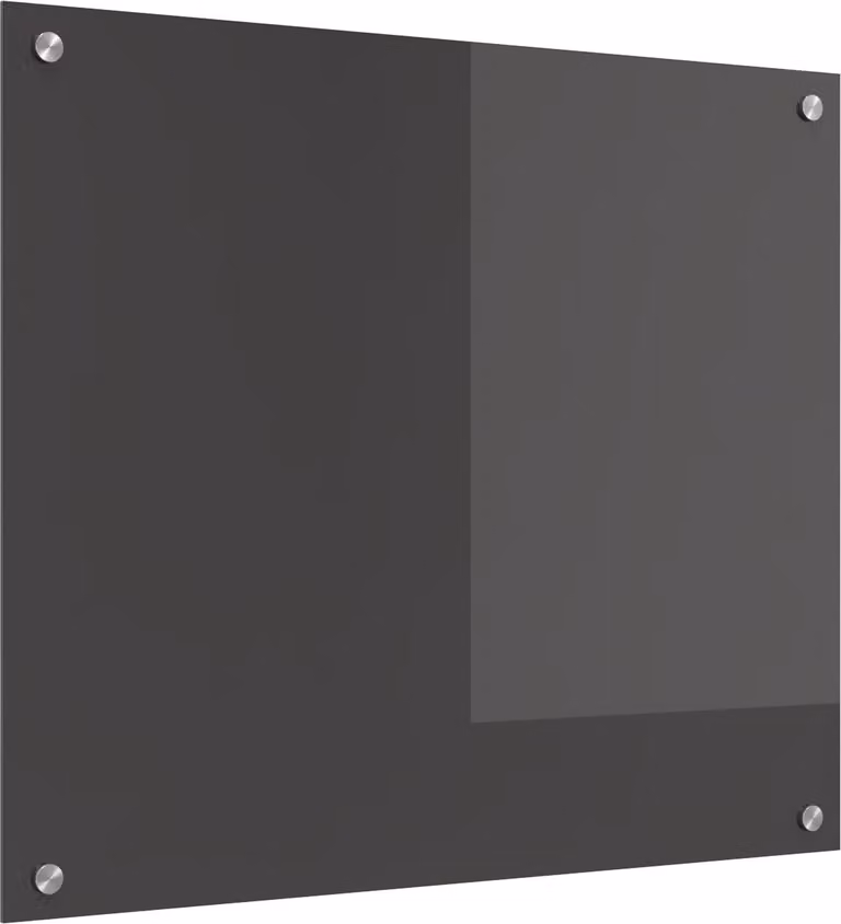 Schienale da cucina Grigio scuro 70 x 60 cm vetro temperato
