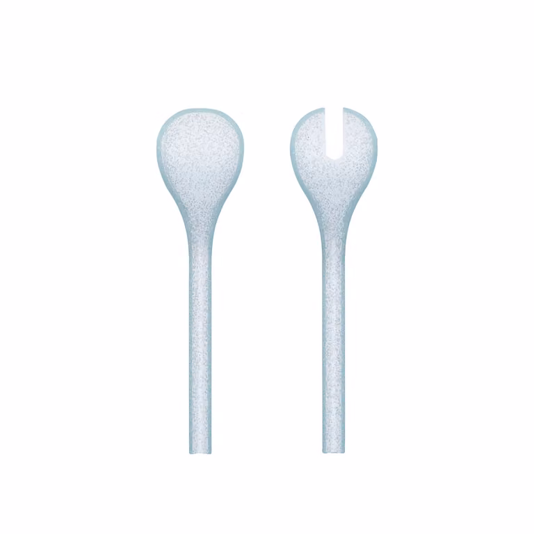 Posate da insalta Memento Synth metacrilato, Azzurro chiaro