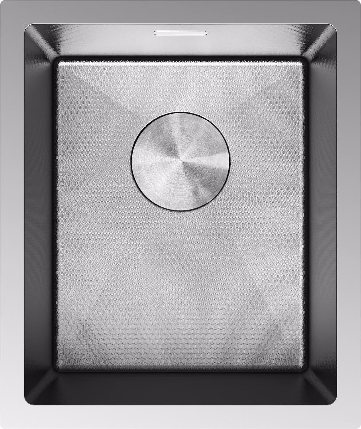Mexen Trixo lavello in acciaio inox 1 vasca 370 x 440 mm, inox HC - 6412371000-01HC