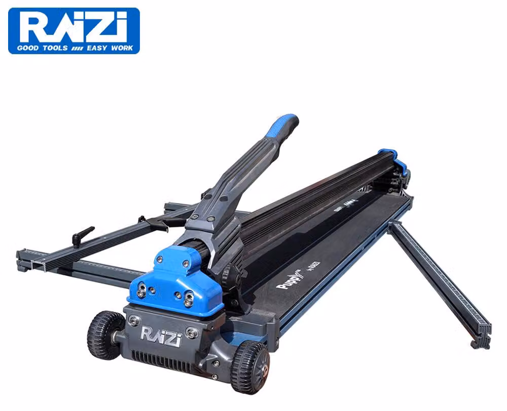 Tagliapiastrelle manuale per piastrelle di grandi dimensioni - 1200 mm - Tagliapiastrelle professionale - Spessore di taglio: 18 mm