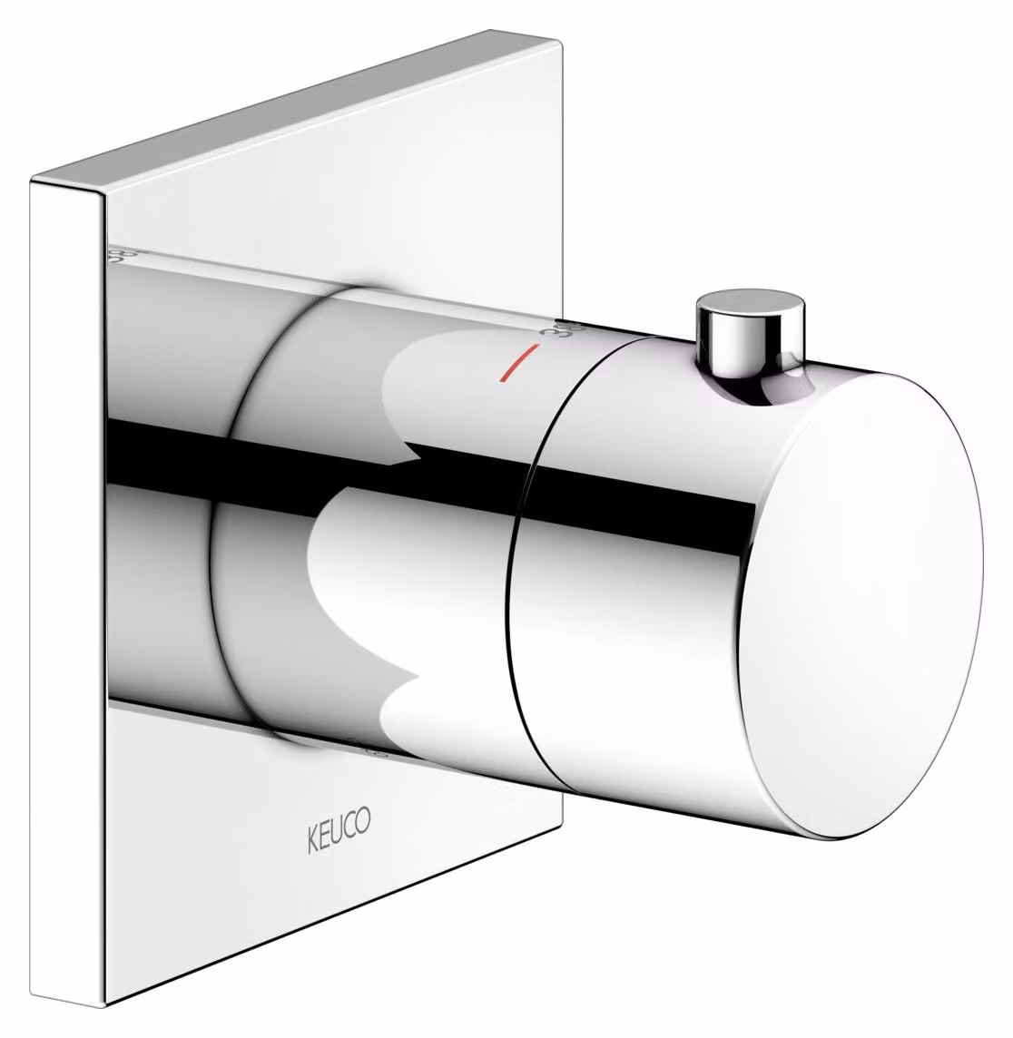 KEUCO IXMO Mitigeur thermostatique encastré, rosace carrée, 59553010002, 59553010002