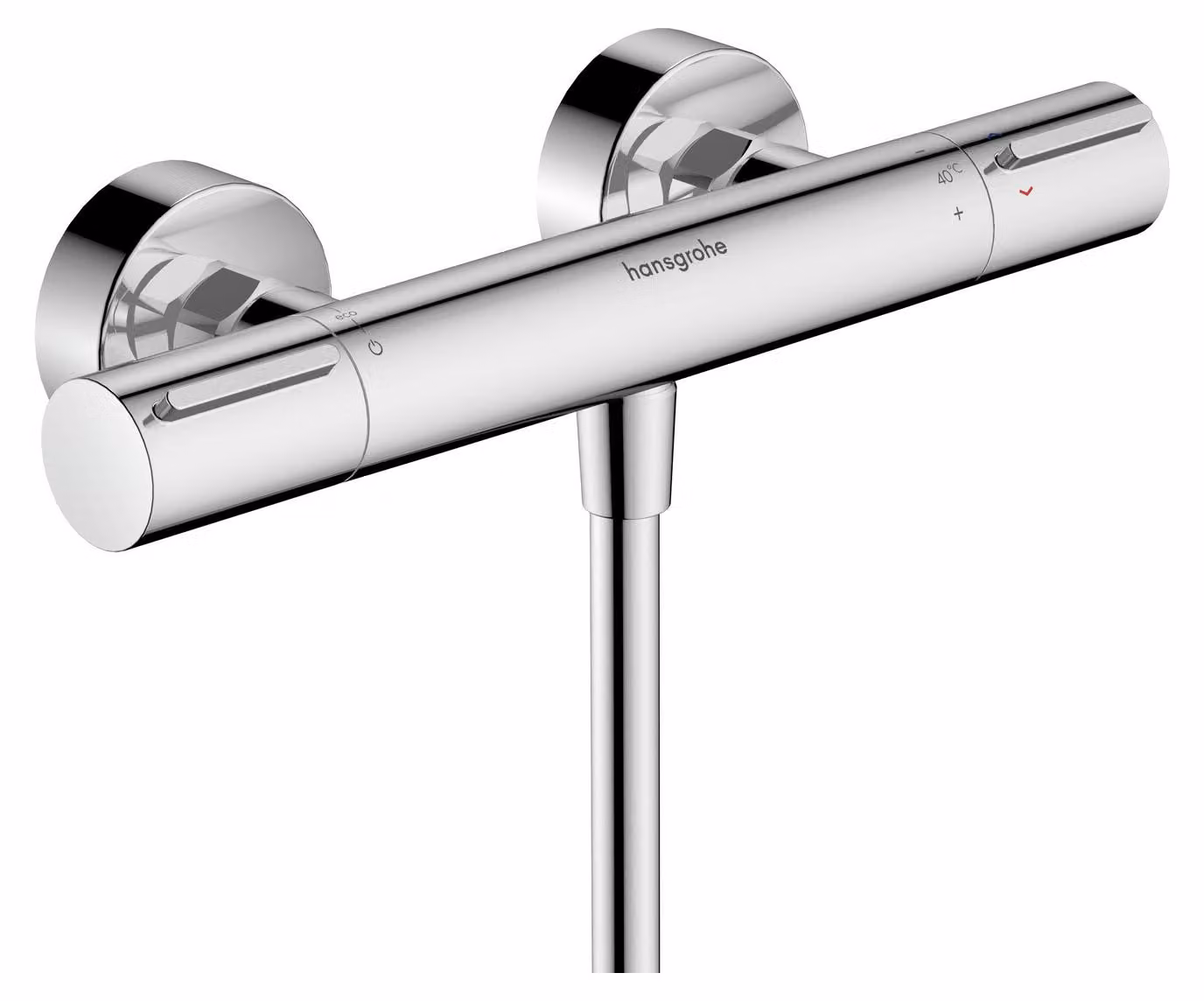 hansgrohe Ecostat élément thermostatique de douche, apparent, 1 consommateur, 13346340, 13346340