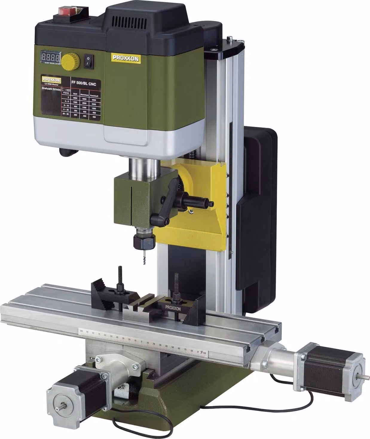 Proxxon Ff 500/Bl fresatrice fine Lavorazione dei metalli Fresatrice per metalli 230 V
