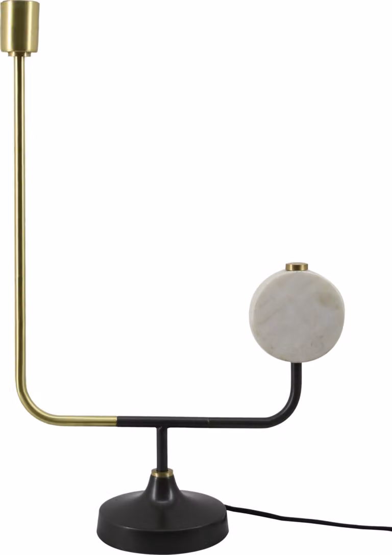 Lampada da tavolo Carlissa 277 Bianco