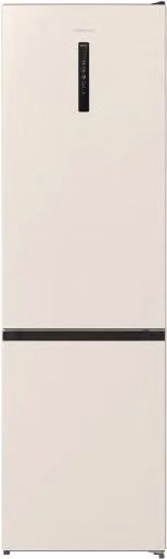 Hisense RB434N4CRE Frigorifero Combinato da 331 L colore Beige, Classe E, No Frost, Multi Air Flow, 38 dB