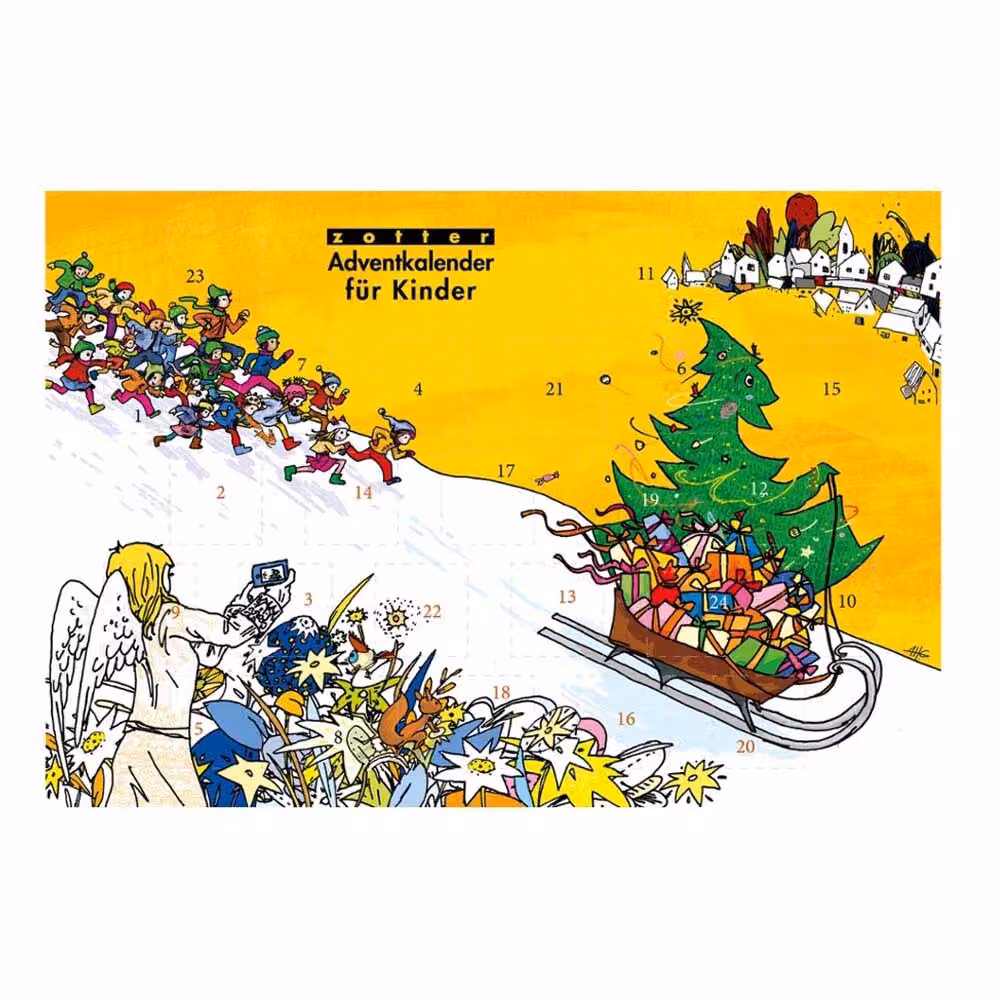 Calendario dell'Avvento per bambini 240g