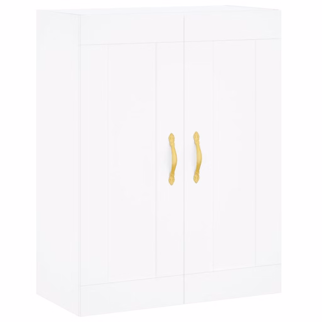 Mobile a Parete Bianco 69,5x34,90 cm in Legno Multistrato