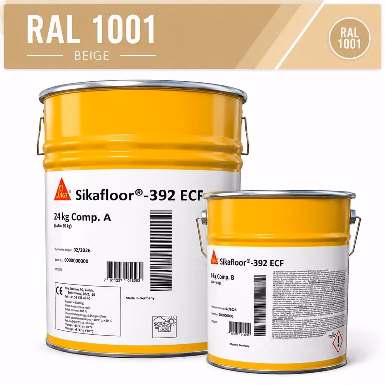 Sikafloor-392 ECF 2K 30kg - RAL 1001