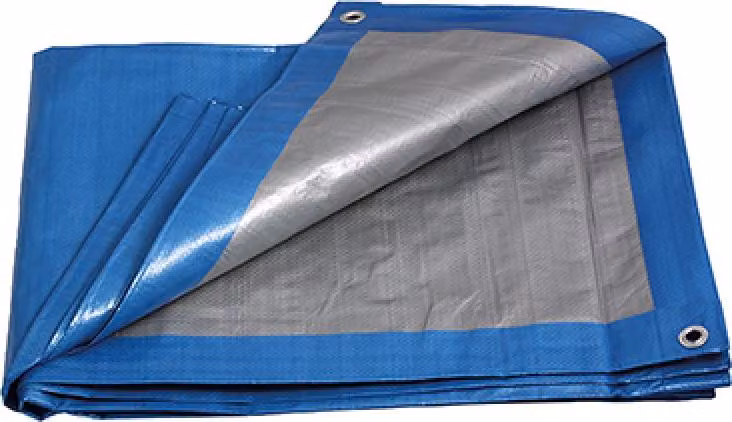 Telone Levior PE PROFI 140g/1m2, blu-argento Dimensioni: 10 x 15 m