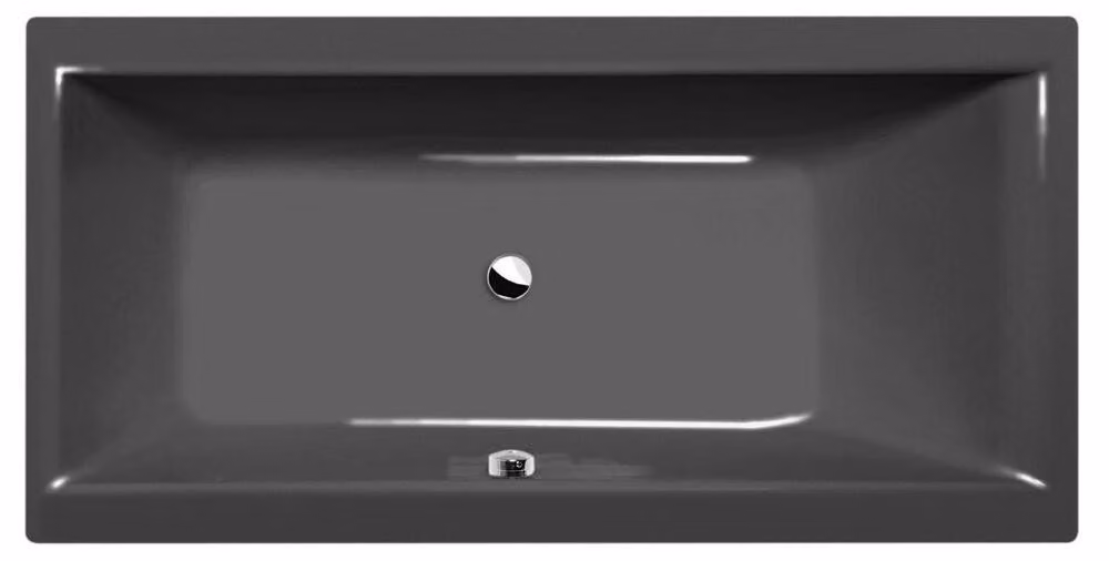 CLEO vasca rettangolare 150x75x48cm, grigio scuro