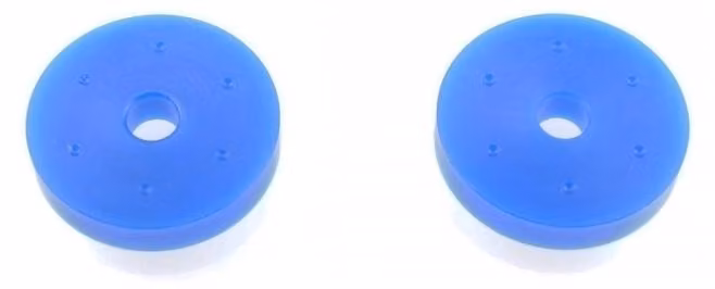 Pistoncini per ammortizzatori AE, 13 mm x 2,5 mm, senza foratura (2 pezzi)