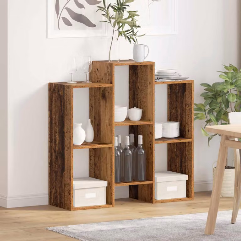 Credenza moderna vidaXL in legno color marrone L 90 x P 30 x H 90 cm