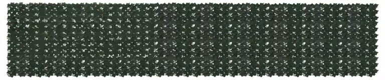 Schermo per balcone con foglie Verde Scuro 500 x 100 cm