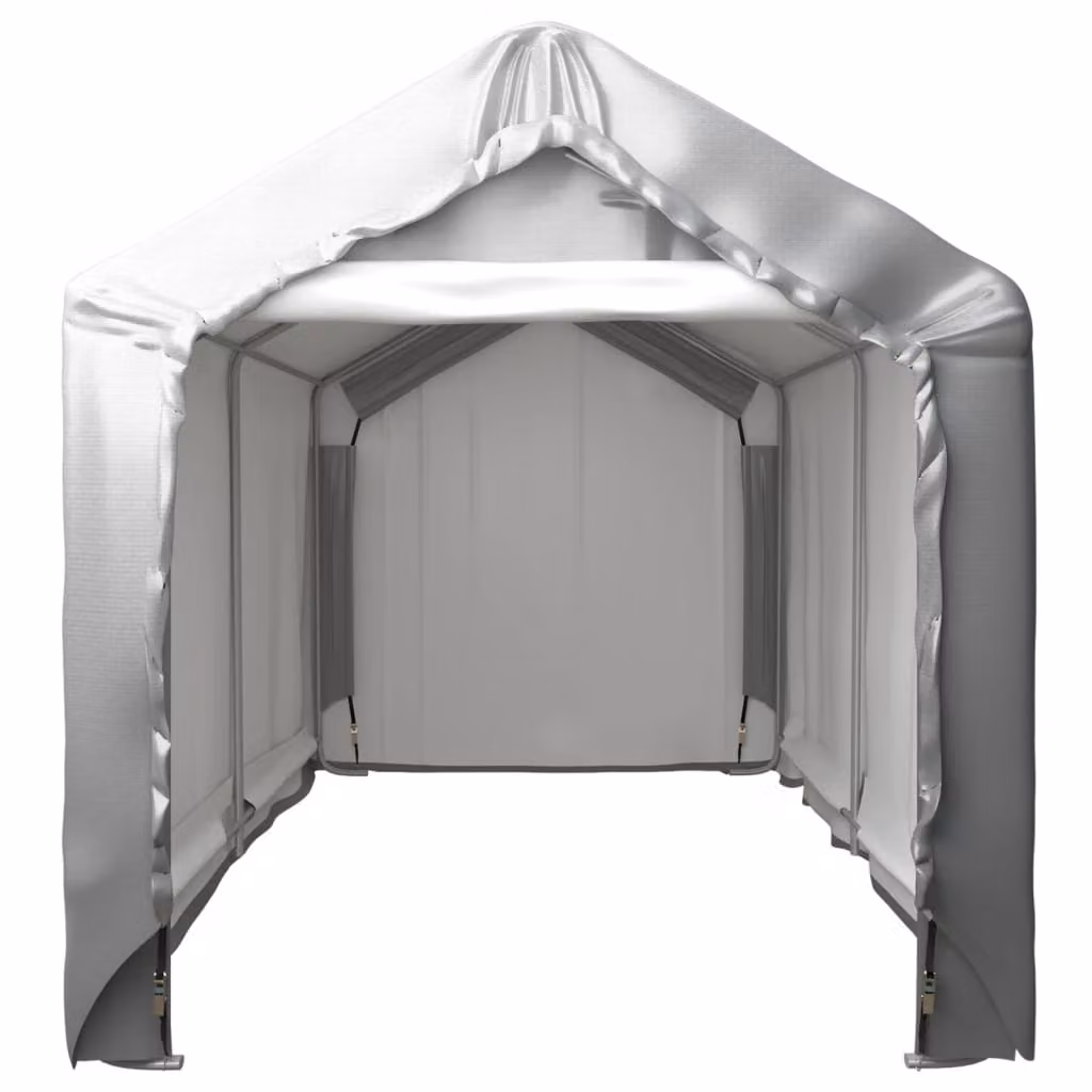 Tenda portaoggetti 180x300 cm grigio acciaio
