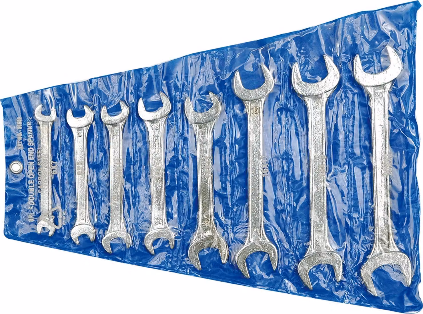 Set di chiavi a forchetta da 8 pezzi, 6–22 mm, in astuccio