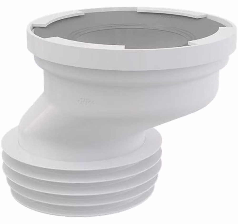 Alcadrain A991-40 WC-Anschlussmanschette exentrisch 40 mm DN110 weiß