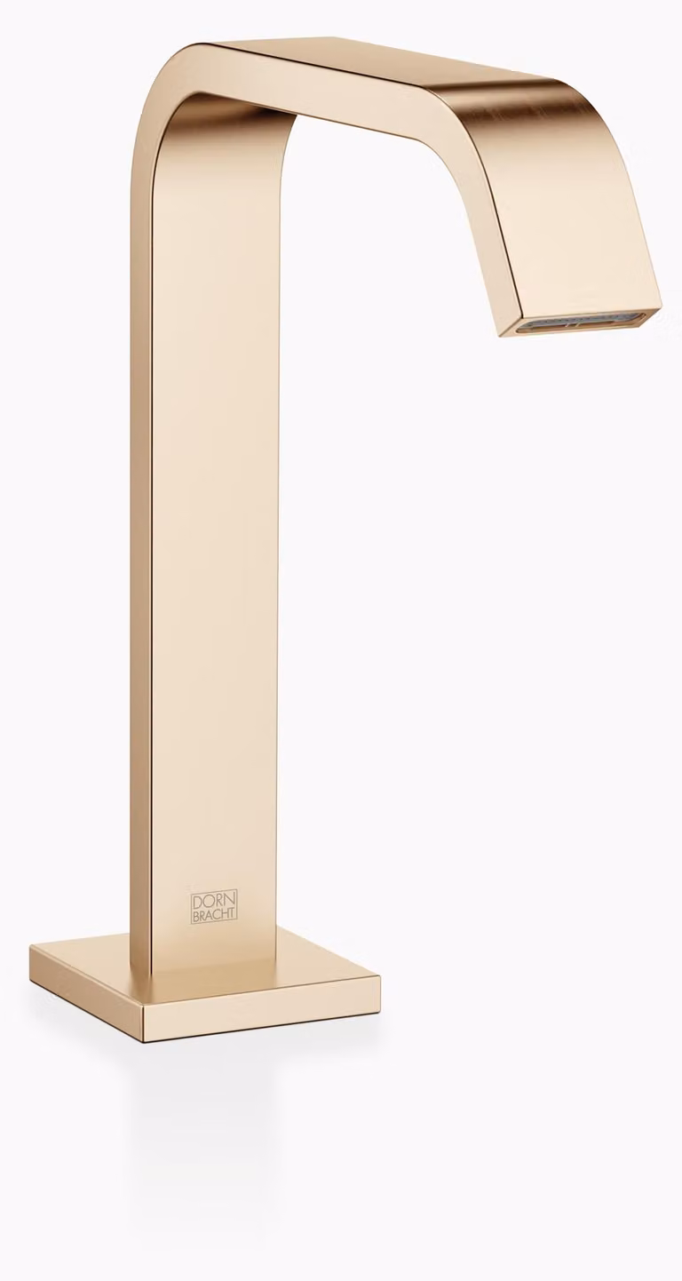 Dornbracht IMO Bec déverseur pour lavabos, sans garniture d'écoulement, saillie 165mm, 13716671-27, 13716671-27