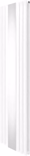 Radiatore Pannelli Ovali a specchio - 1800 mm x 500 mm - Bianco
