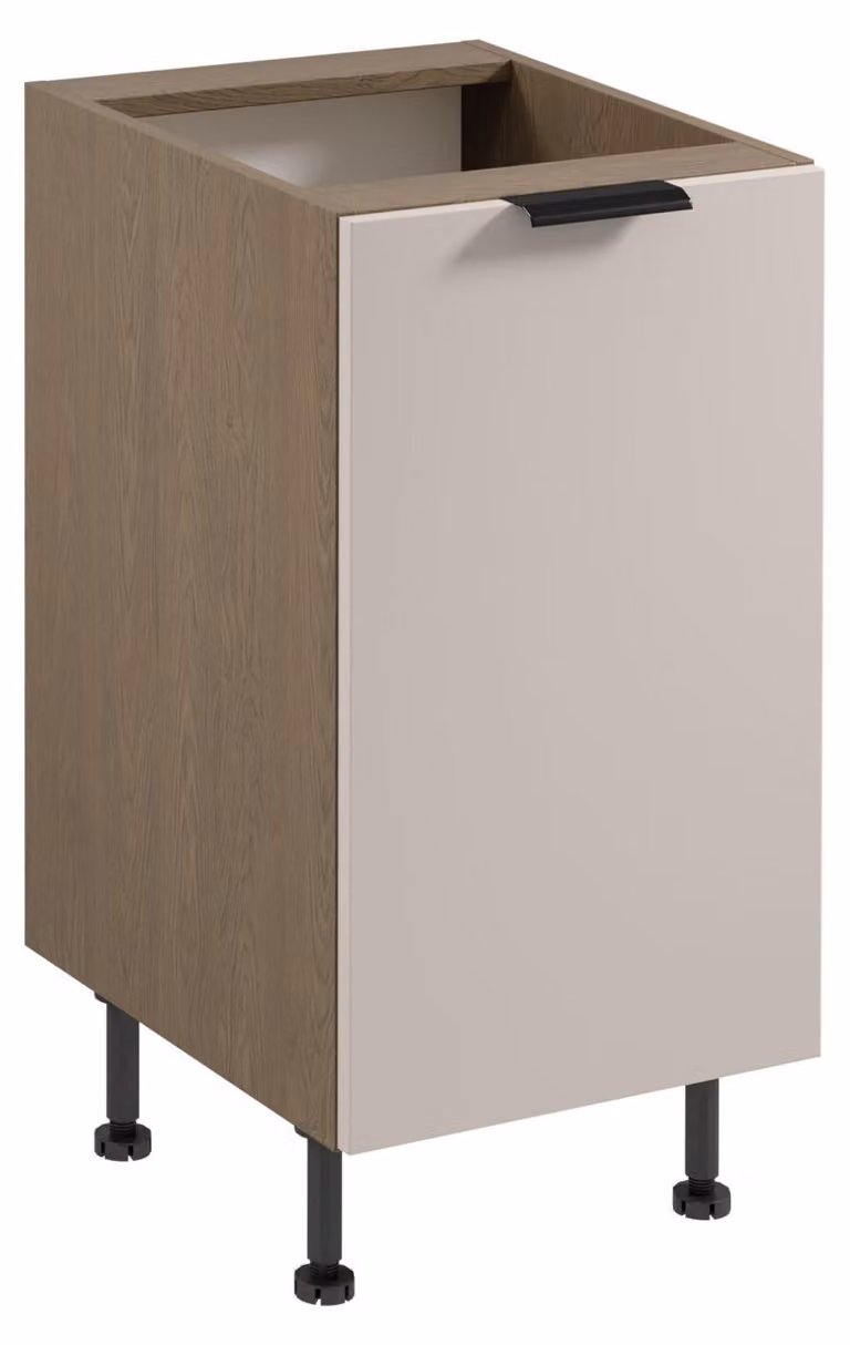 Küchenunterschrank Küchenschrank Küchenzeile Einbauküche Braun-Beige