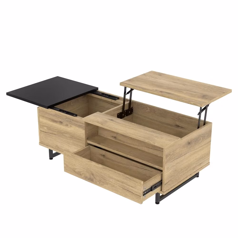 Armadio Multiuso Minimal in Legno e MDF Bianco con Cassetti e Ripiani L/P/H: 90 x 51 x 190 cm – 2