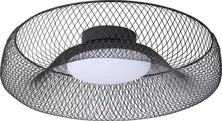 Soffitto a rete decorativo 18,5W 830 nero