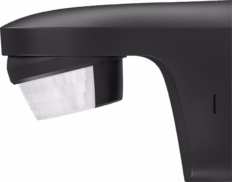 Rilevatore di movimento Theben theLuxa S180 E BK, angolo di copertura 180°, per uso esterno