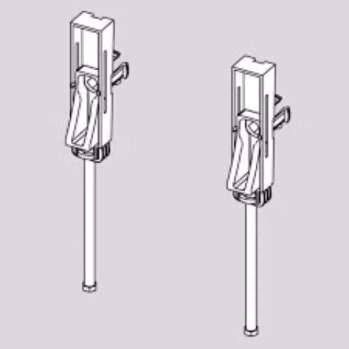 Fixation invisible de TECE pour TECE one WC, 9820356, 9820356