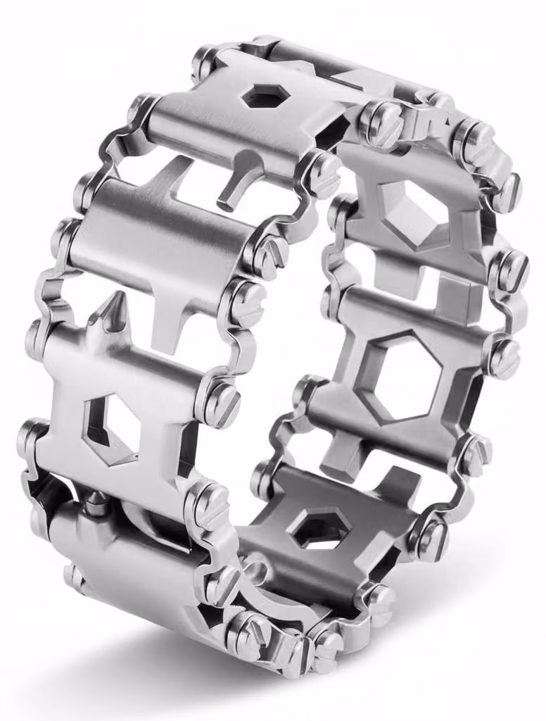 JL Cuisine - Bracciale multifunzione - 29 funzioni - Acciaio inossidabile