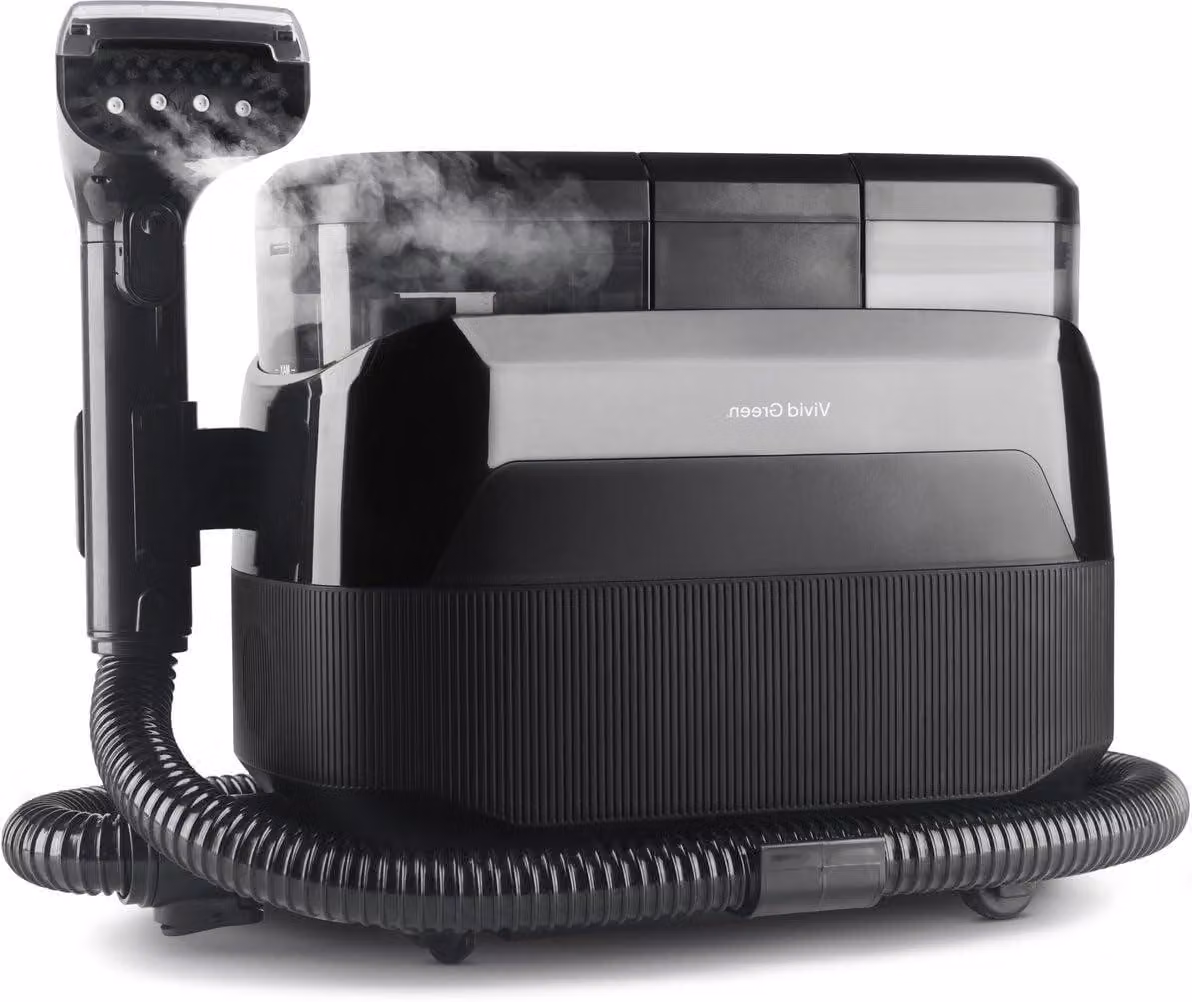 Pulitore a vapore - Aspirapolvere a vapore - Pulitore per tappeti - Pulitore per tessuti - Pulitore per materassi - Potenza: 1650W