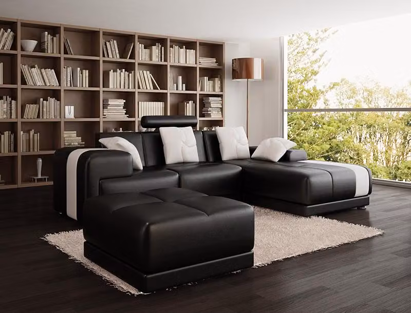 Eckcouch Eckgarnitur L-Form Sofa Ecksofa Garnitur Polster Couch Wohnlandschaft