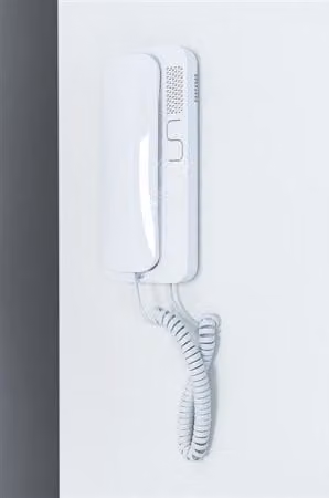 Citofono CYFRAL SMART 5P bianco universale (4,5,6) per sistemi citofonici analogici