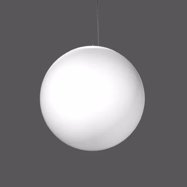 RZB Basic Ball, LED, 4000 K, 10000 lm, IP40, bianco