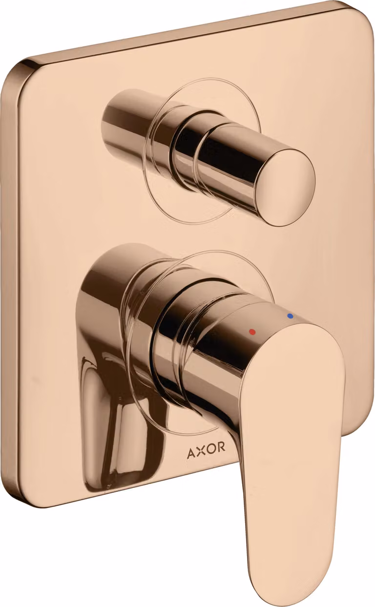 hansgrohe AXOR Citterio Mitigeur monocommande de baignoire encastré avec combinaison de fusibles, 34427300, 34427300