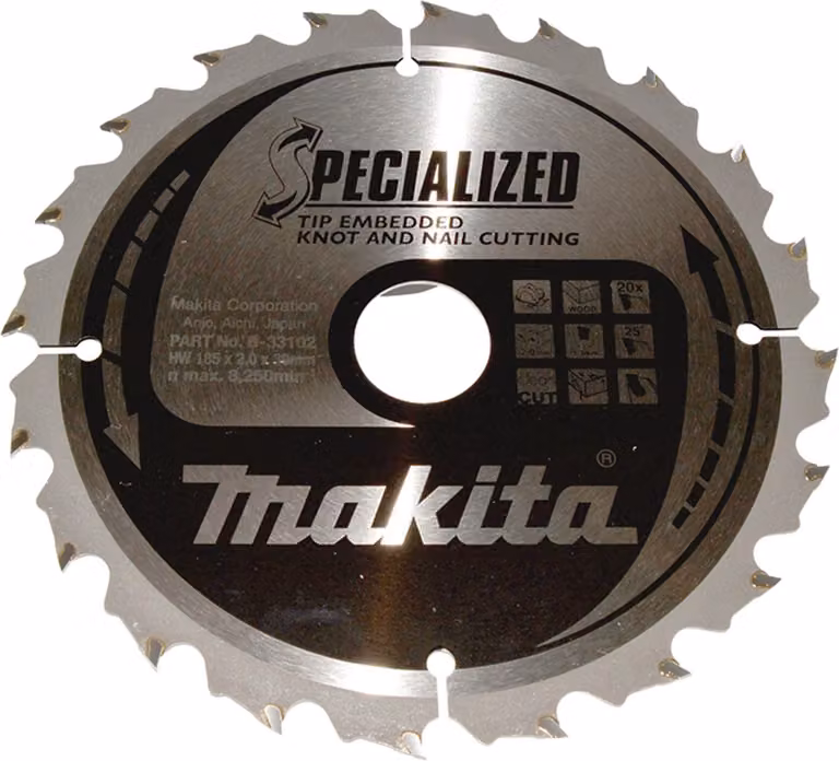 Makita SPECIALISED Sägeb.185x30x20Z B-33102
