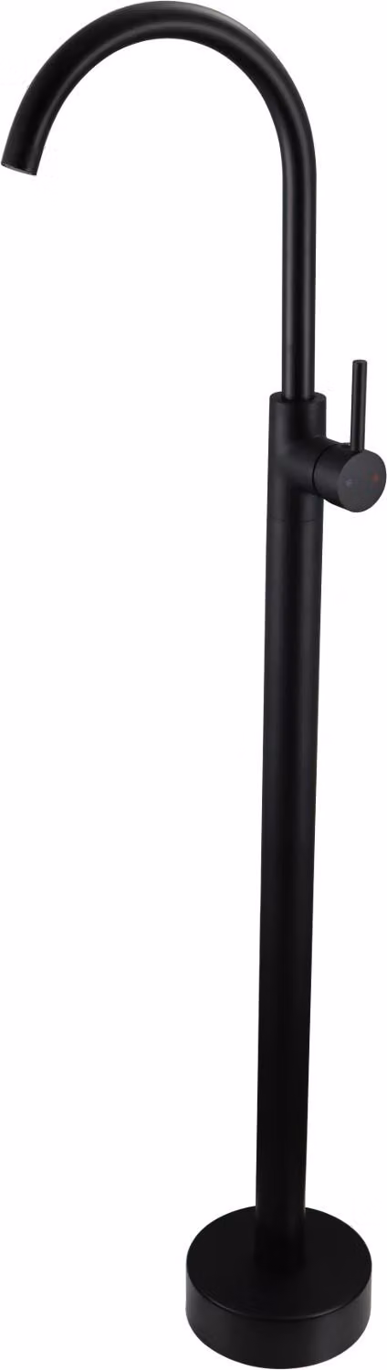 Mexen Alma miscelatore lavabo a pavimento, nero - 75034-70