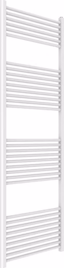 Calorifero bagno verticale 65x180 acciaio bianco
